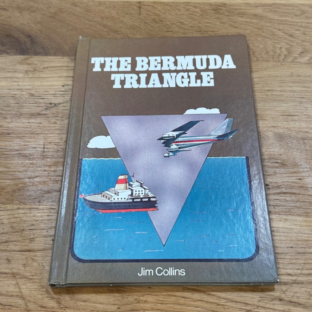 The Bermuda Triangle Jim Collins 1977 Hardcover Raintree Vtg Illustrated Book